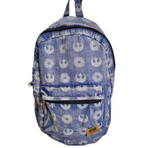 Loungefly x Star Wars Rebel Alliance & Galactic Empire Denim Backpack